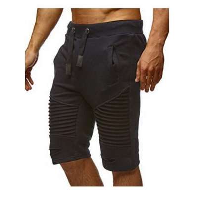 Moomphya Mens shorts joggers pants Men pleated sweatpants keen length slim short masculino Ripped hip hop short pants streetwear
Moomphya Mens shorts joggers pants Men pleated sweatpants keen length slim short masculino Ripped hip hop short pants streetwear