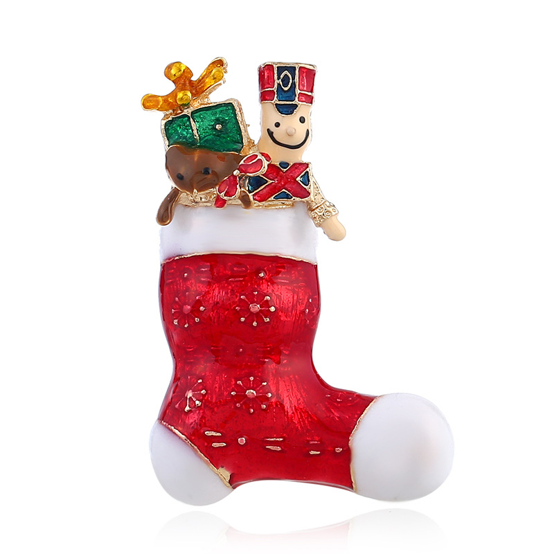 Red Christmas Sock Crystal Brooch Pin for Women Men Children Gift Breastpin Fashion Rhinestone Decor Badge High Quality Lapel Pin Wholesale
Red Christmas Sock Crystal Brooch Pin for Women Men Children Gift Breastpin Fashion Rhinestone Decor Badge High Quality Lapel Pin Wholesale