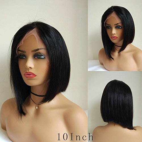 8A Short Bob Wig 12inch Full Lace Wigs Human Hair Brazilian Shorts Bobs Front Virgin Cuts Bobby Humain Hairs diva1