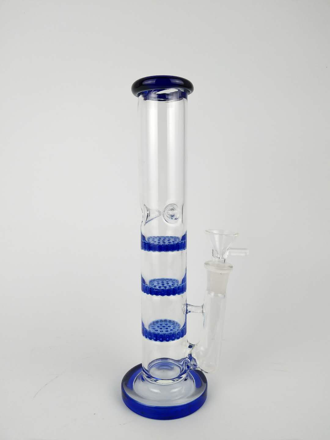 H:26CM BLUE 3 layer Glass bongs hot sale glass oil rigs dab rig hand blow triple honeycomb birdcage percolators smoking glass water pipe
H:26CM BLUE 3 layer Glass bongs hot sale glass oil rigs dab rig hand blow triple honeycomb birdcage percolators smoking glass water pipe