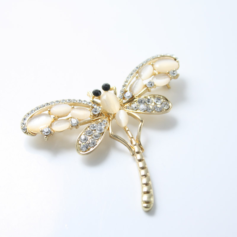 Opal Crystal Dragonfly Brooches for Women Gold Color Rhinestone Lapel Pin Scarf Brooch Broche Christmas Gifts Top Quality
Opal Crystal Dragonfly Brooches for Women Gold Color Rhinestone Lapel Pin Scarf Brooch Broche Christmas Gifts Top Quality