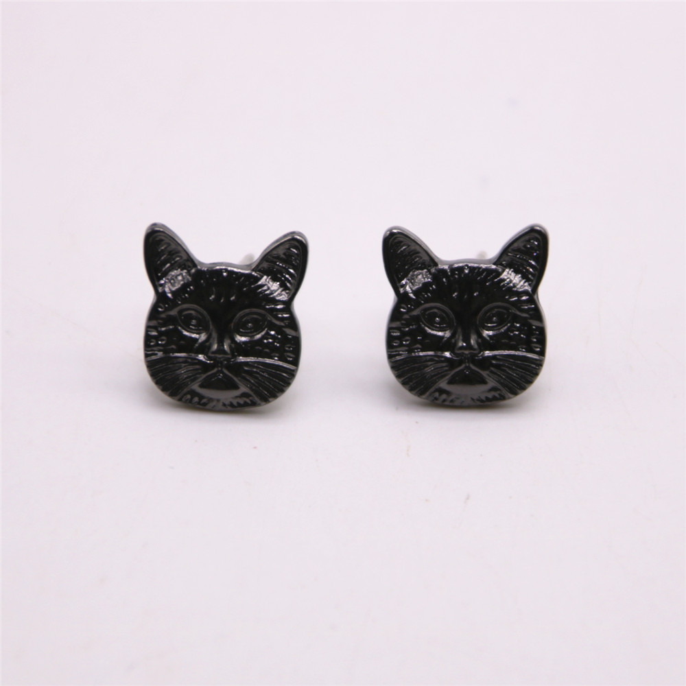 The latest elements stud earring Animal Shapes stud earrings for women Cats head gold stud earrings, Golden;silver
The latest elements stud earring Animal Shapes stud earrings for women Cats head gold stud earrings, Golden;silver