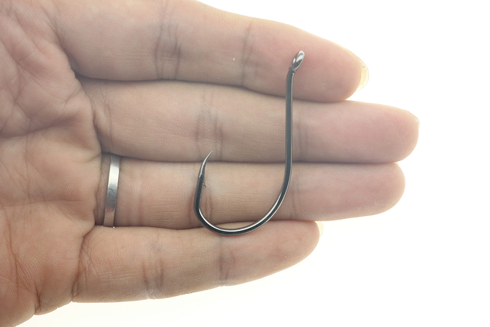 Rompin 50pcslot 8299 fishing hook Octopus Beak Bait Fishhooks Offset High Carbon Steel Barbed size 9010 1 2 4 6