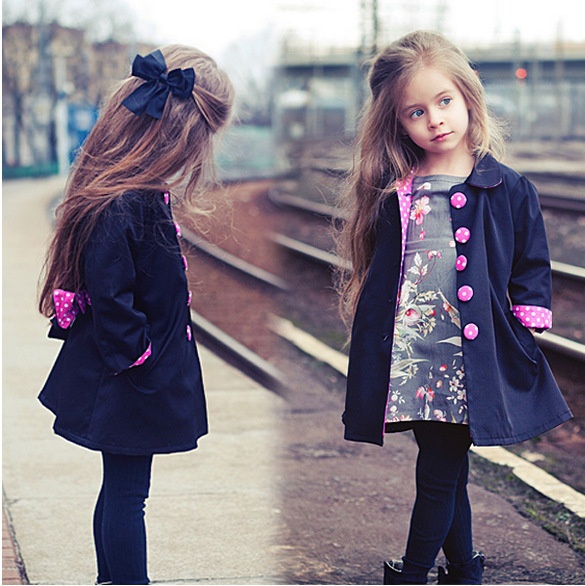 European Autumn Kids Jackets Girls Dust Coat Fashion Manteau Enfant Fille Cute Dot Casaco Menina Spring Winter Girls Coats and Jackets, Blue
European Autumn Kids Jackets Girls Dust Coat Fashion Manteau Enfant Fille Cute Dot Casaco Menina Spring Winter Girls Coats and Jackets, Blue