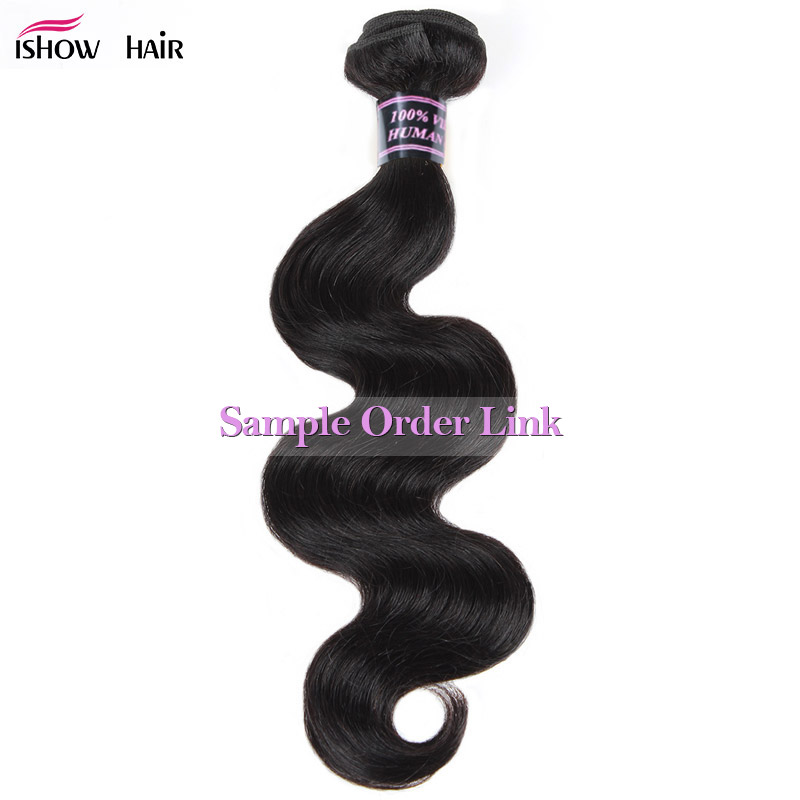 Ishow Human Hair Bundles Wefts Brazilian Peruvian Malaysian Body Straight Loose Deep Water Curly Weaves one Piece Sample 8-28inch for Women All Ages Natural Black, Natural color
Ishow Human Hair Bundles Wefts Brazilian Peruvian Malaysian Body Straight Loose Deep Water Curly Weaves one Piece Sample 8-28inch for Women All Ages Natural Black, Natural color