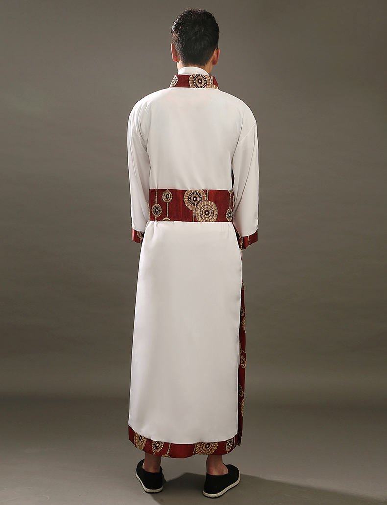 Ancient Chinese official uniform man modified costume Hanfu scholar lay clothes Boy Robe Dance Folk Costume Cosplay Novelty & Special Use