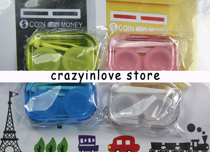 Hot!!wholesale Contact Lens Case best quality color contact transparent with colors contact lens cases 4 colors free shipping Portable suit
Hot!!wholesale Contact Lens Case best quality color contact transparent with colors contact lens cases 4 colors free shipping Portable suit