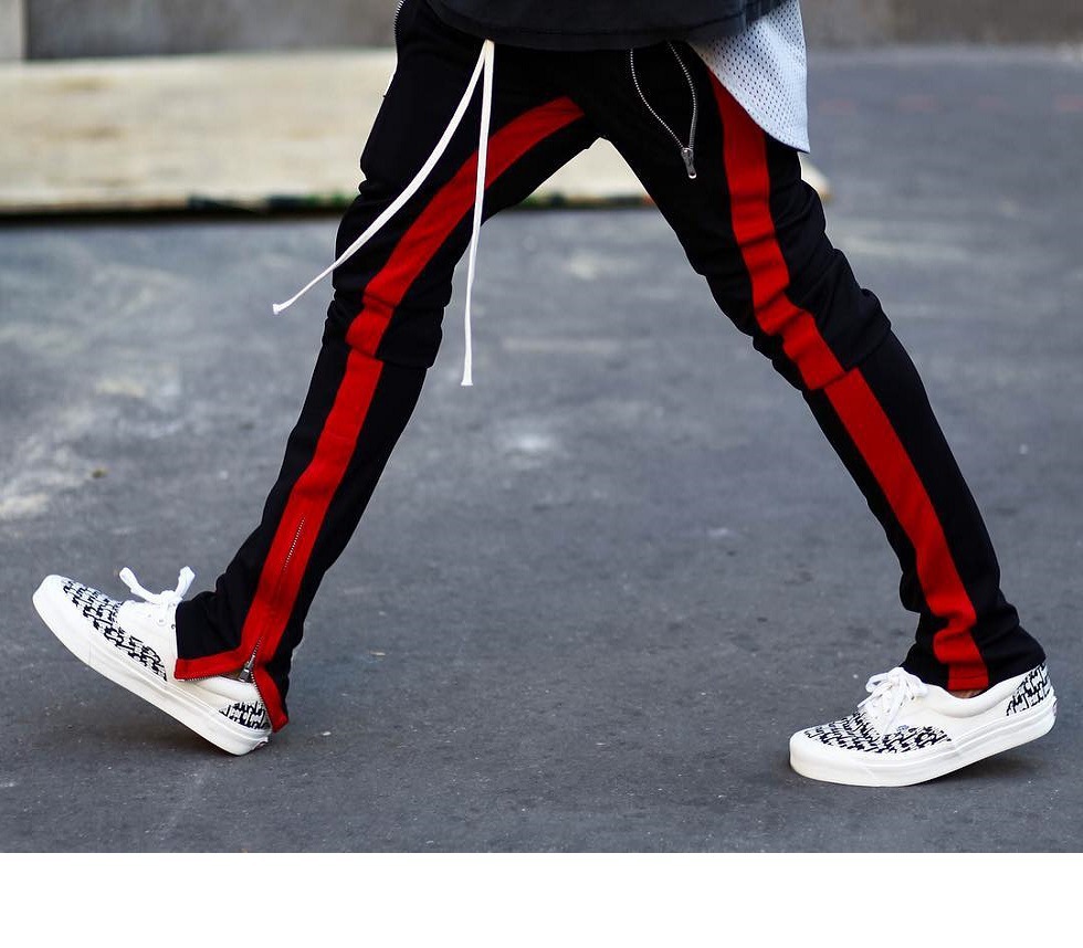 Wholesale MenS Jogger Sports Pants Fog Kanye West Biber College Side Stripe Sweatpants Hip Hop Elastic Loose Pants Men Cas, Black
Wholesale MenS Jogger Sports Pants Fog Kanye West Biber College Side Stripe Sweatpants Hip Hop Elastic Loose Pants Men Cas, Black