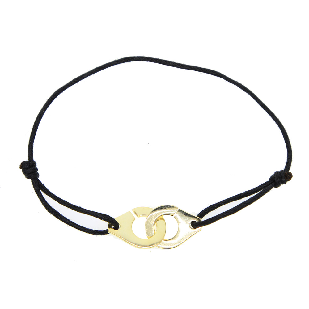 France Famous Brand 925 silver Jewelry Silver Handcuff Bracelet For Women Men adjustable size Rope Bracelet Silver Bracelet Menottes