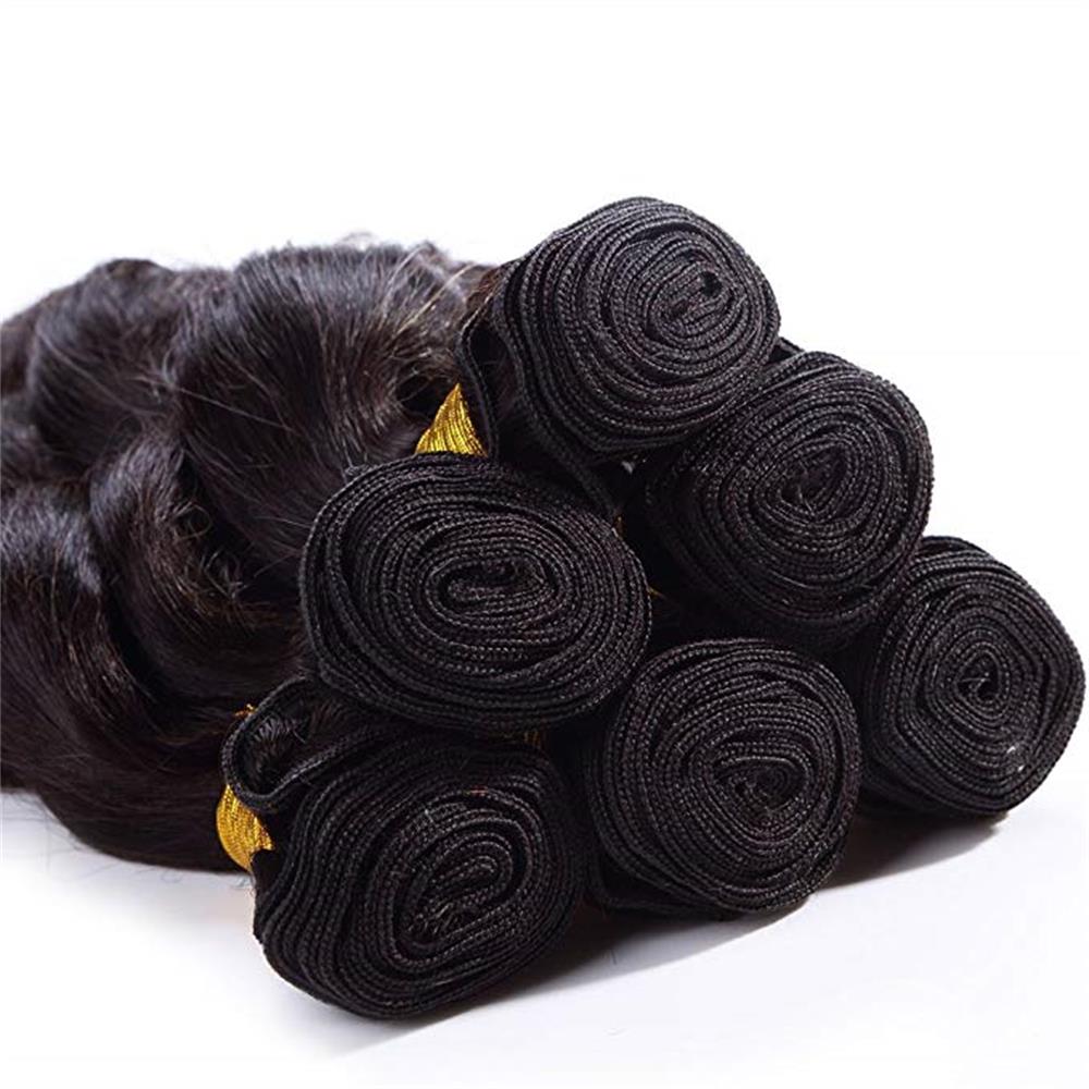 7A Unprocessed Cuticle Aligned Brazilian Hair loose Wave Weft Remy Human Hair Extensions Peruvian Indian Malaysian Dyeable