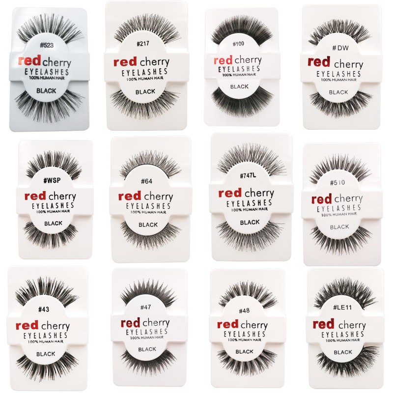 RED CHERRY False Eyelashes Natural Long Eye Lashes Extension Makeup Professional Faux Eyelash Winged Fake Lashes
RED CHERRY False Eyelashes Natural Long Eye Lashes Extension Makeup Professional Faux Eyelash Winged Fake Lashes
