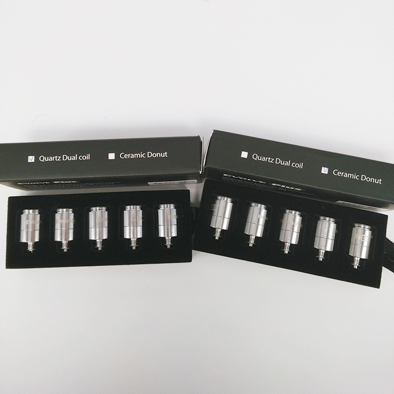 Original Quartz Dual Coils & Ceramic Donut Coils Yocan Replacement Coils For Yocan Evolve Yocan Evolve Plus Kit
Original Quartz Dual Coils & Ceramic Donut Coils Yocan Replacement Coils For Yocan Evolve Yocan Evolve Plus Kit