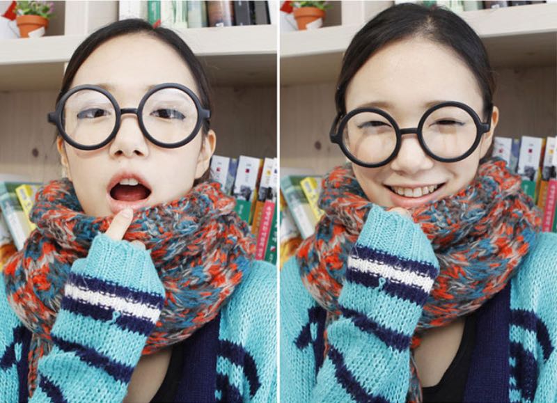 Fashion Glasses Frame Round Eyeglasses NO Lenses Unisex Design Arale Eyeglasses Plastic DHL Shipment