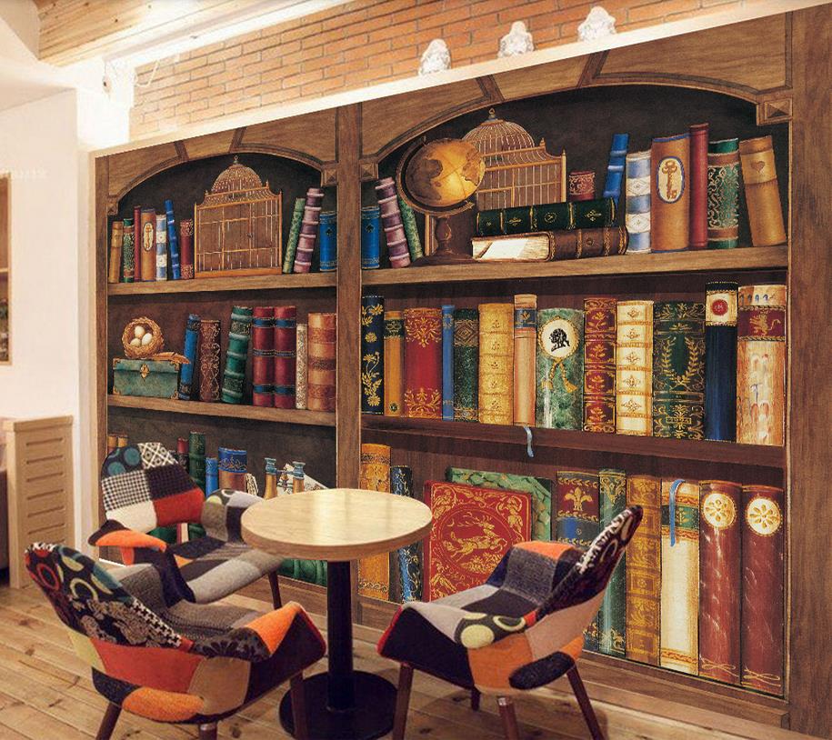 Custom 3d wall murals wallpaper 3d photo wallpaper European retro bookshelf wooden frame decoration tooling fresco wall decorative painting, Custom any size
Custom 3d wall murals wallpaper 3d photo wallpaper European retro bookshelf wooden frame decoration tooling fresco wall decorative painting, Custom any size