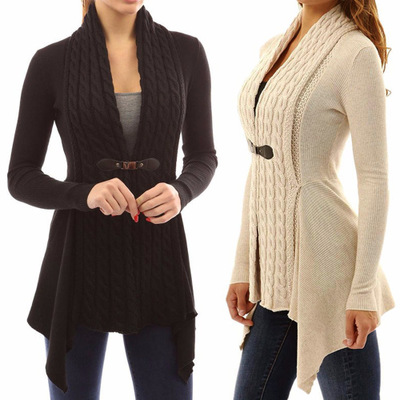 Women Sweater Vertical Stripes Elastic Long Sleeve V Neck Cardigan Solid Casual - XL Winter Warm Fashion Clothes, Black
Women Sweater Vertical Stripes Elastic Long Sleeve V Neck Cardigan Solid Casual - XL Winter Warm Fashion Clothes, Black