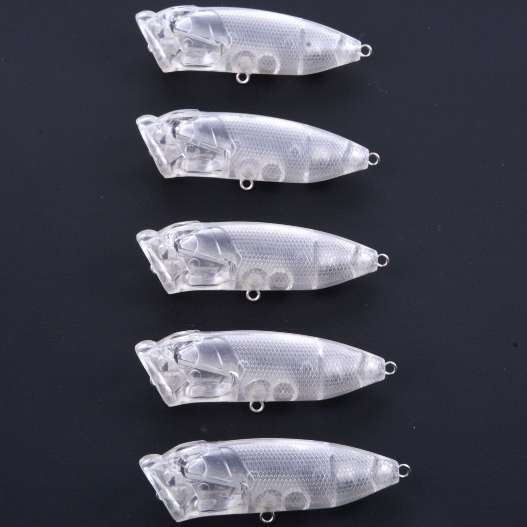 100PCS 7cm/10g Top Water Popper Blank Hard Unpainted Fishing Baits Crankbait Wobblers Lures
100PCS 7cm/10g Top Water Popper Blank Hard Unpainted Fishing Baits Crankbait Wobblers Lures
