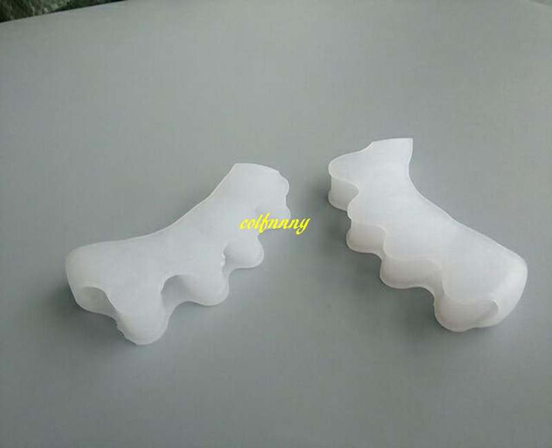 10pairs/lot Silicone Foot Care Gel Bunion Protector Toe Separators Straightener Spreader Correctors Hallux Valgus Correction