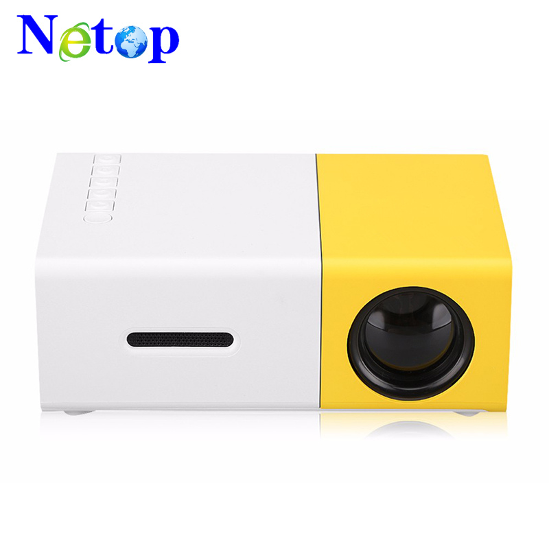 Netop YG300 LED Portable Projector 400-600LM 3.5mm Audio 320 x 240 Pixels YG-300 HDMI USB Mini Projector Home Media Player
Netop YG300 LED Portable Projector 400-600LM 3.5mm Audio 320 x 240 Pixels YG-300 HDMI USB Mini Projector Home Media Player