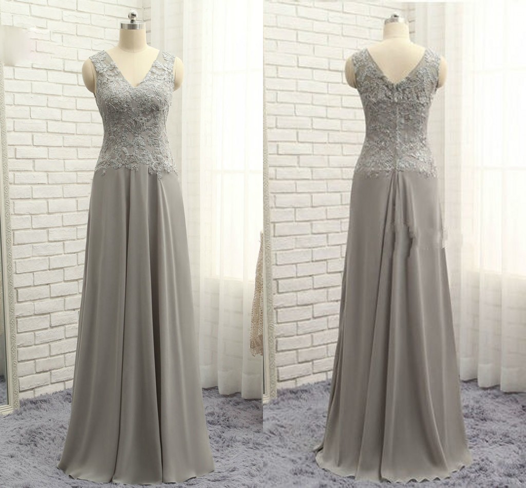 Modern Sliver V neck Mother of the Bride Groom Dresses Plus Size 2022 Applique Beaded Backless Chiffon Cheap Evening Formal Dress Custom
Modern Sliver V neck Mother of the Bride Groom Dresses Plus Size 2022 Applique Beaded Backless Chiffon Cheap Evening Formal Dress Custom