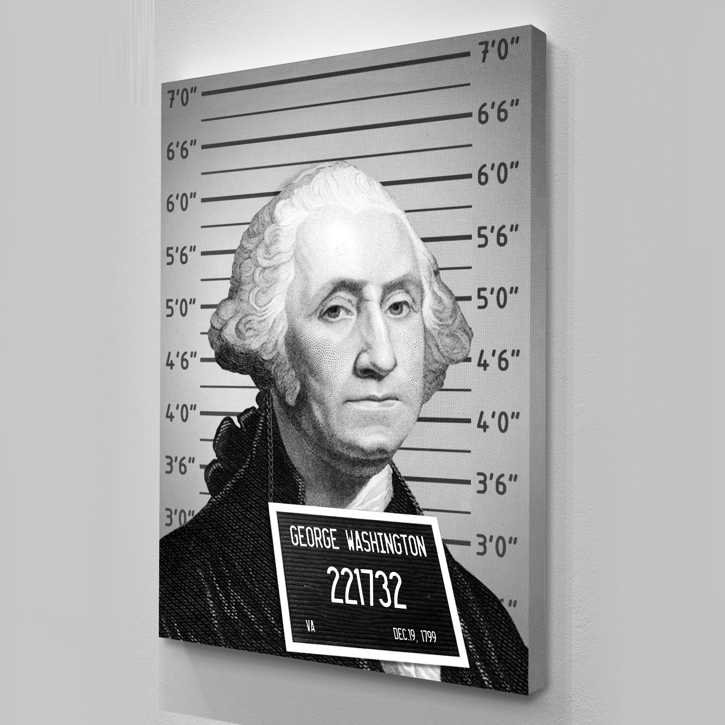 Unframed/Alec Monopoly "MUG SHOT MONEY ( GEORGE WASHINGTON )",HD Canvas Print home decor wall art painting,office art culture
Unframed/Alec Monopoly "MUG SHOT MONEY ( GEORGE WASHINGTON )",HD Canvas Print home decor wall art painting,office art culture