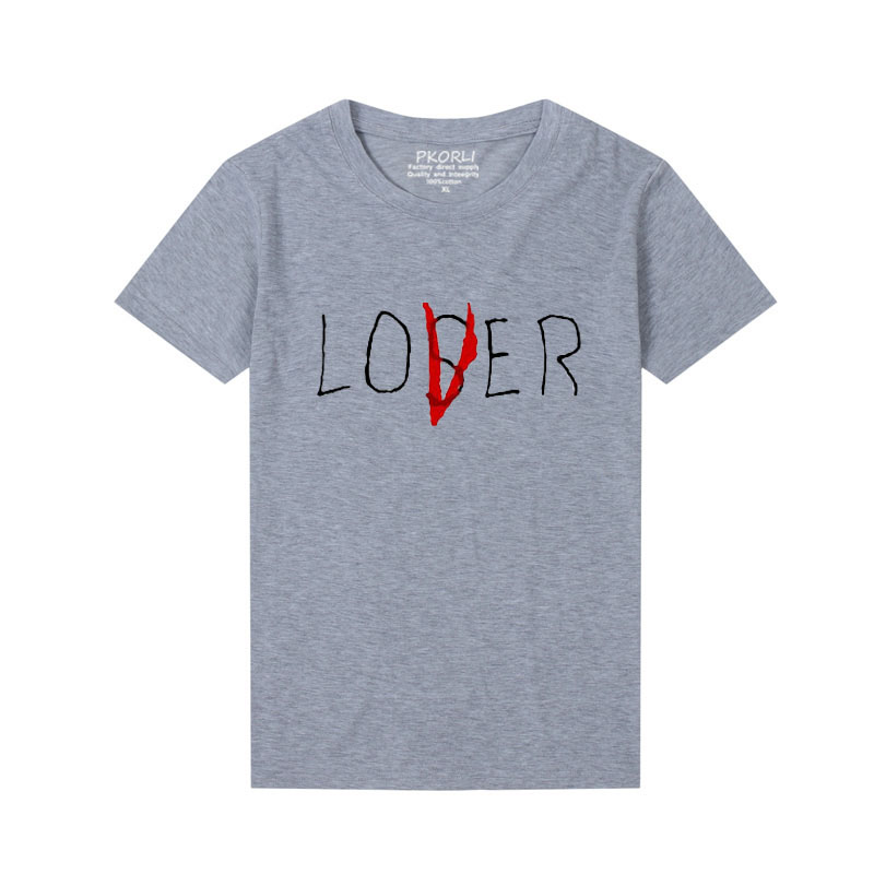 ZSIIBO new movie Losers Club T shirt casual men women cotton short sleeve loser lover has inspired shirt tops NVTX964293615