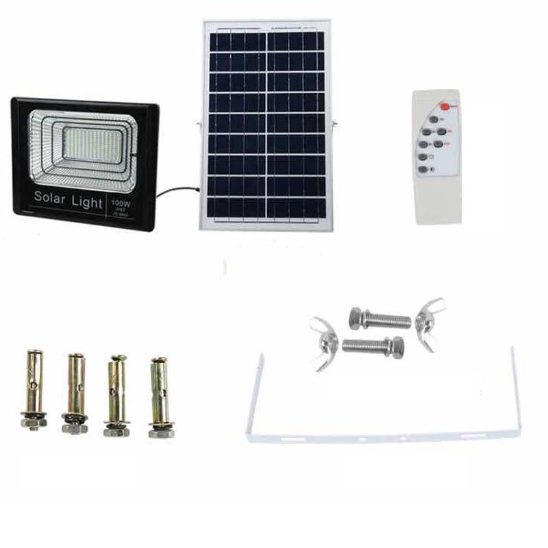 25W 40W 60W Solar LED Flood Light Waterproof IP65 Outdoor Garden Spotlight with remote control for Home Garden Yard Lawn Pool Lighting
