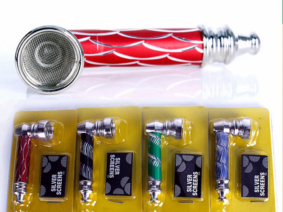 New Portable scale Shaped Metal Tobacco Pipe Filter Smoking Pipe Mini Cigarette Stainless Steel Smoke Pipes Smoke Stocks Smoking Accessorie
New Portable scale Shaped Metal Tobacco Pipe Filter Smoking Pipe Mini Cigarette Stainless Steel Smoke Pipes Smoke Stocks Smoking Accessorie