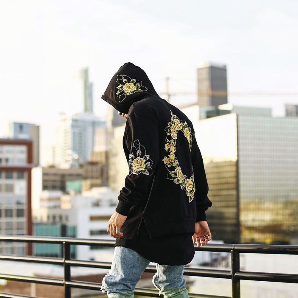 feitong Brand Sweatshirt Men'sprinting Hoodies Men Hip Hop Fashion Fleece high quality Hoody Pullover Sportswear Clothing