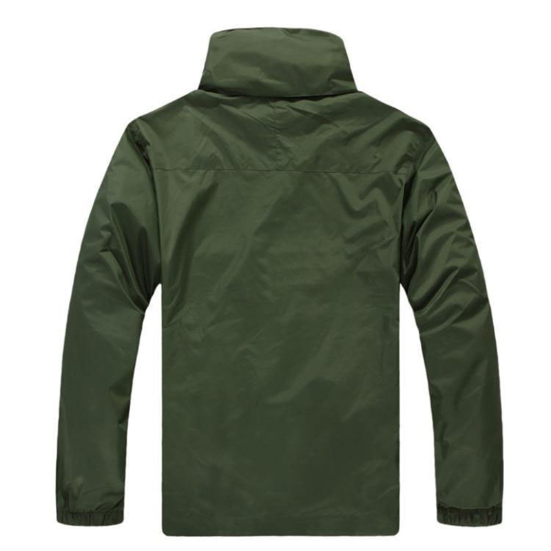 Mens Jacket Spring Jacket Windbreaker Hoodie Zipper Fashion Hooded Jackets Coat Outdoor Sport Face Plus Size Men's Clothing