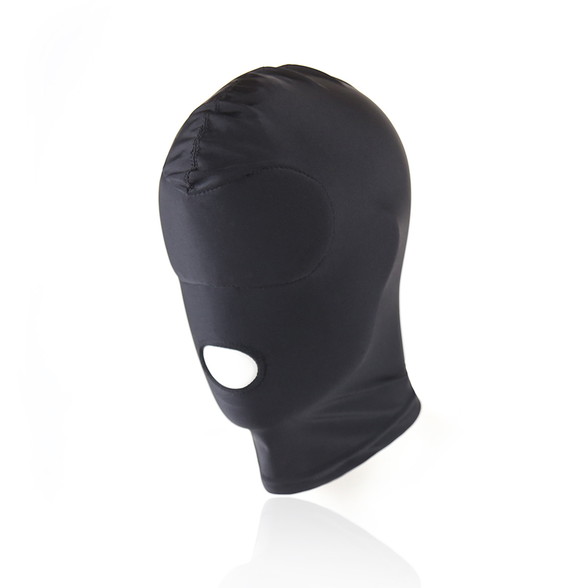 Sexy PU Leather Latex Hood Black Mask 4 tyles Breathable Headpiece Fetish BDSM Adult for party8979248
