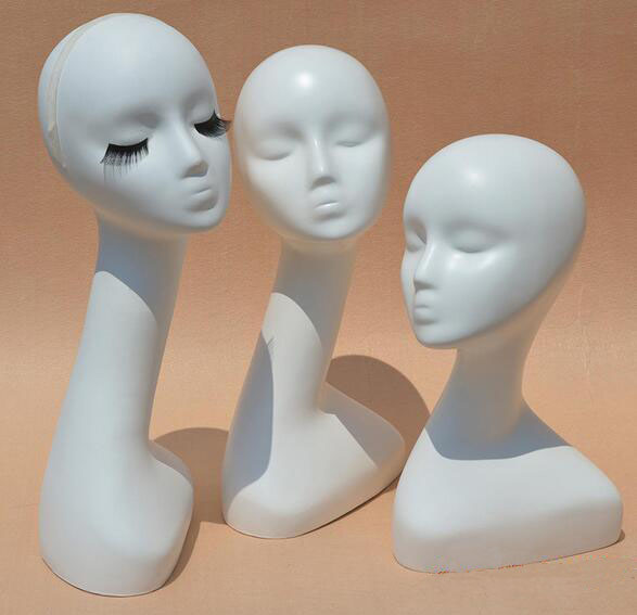 Gloss White Female Mannequins Head Long Neck Model Head Hair Displayer For Wig Hat Scarf Without Makeup
Gloss White Female Mannequins Head Long Neck Model Head Hair Displayer For Wig Hat Scarf Without Makeup