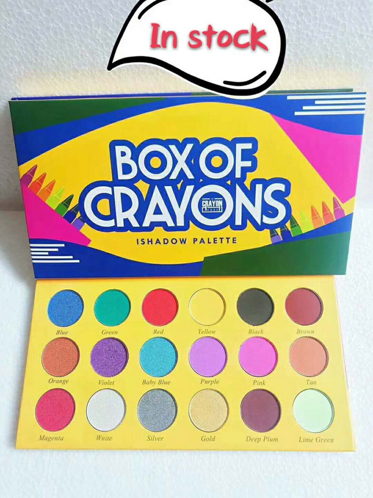 Newest Eye shadow Palette Cosmetics BOX OF CRAYONS iShadow eye shadow Palette 18 colors High quality Palette Eye Shadow DHL free shipping, Multi
Newest Eye shadow Palette Cosmetics BOX OF CRAYONS iShadow eye shadow Palette 18 colors High quality Palette Eye Shadow DHL free shipping, Multi