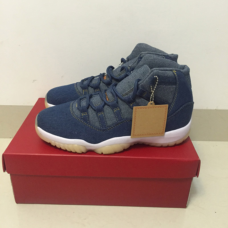 With Box Men 11 Denim NRG Blue Basketball Shoes 11s Red label White midsole OG-styled Flight Sports Sneakers for male
With Box Men 11 Denim NRG Blue Basketball Shoes 11s Red label White midsole OG-styled Flight Sports Sneakers for male
