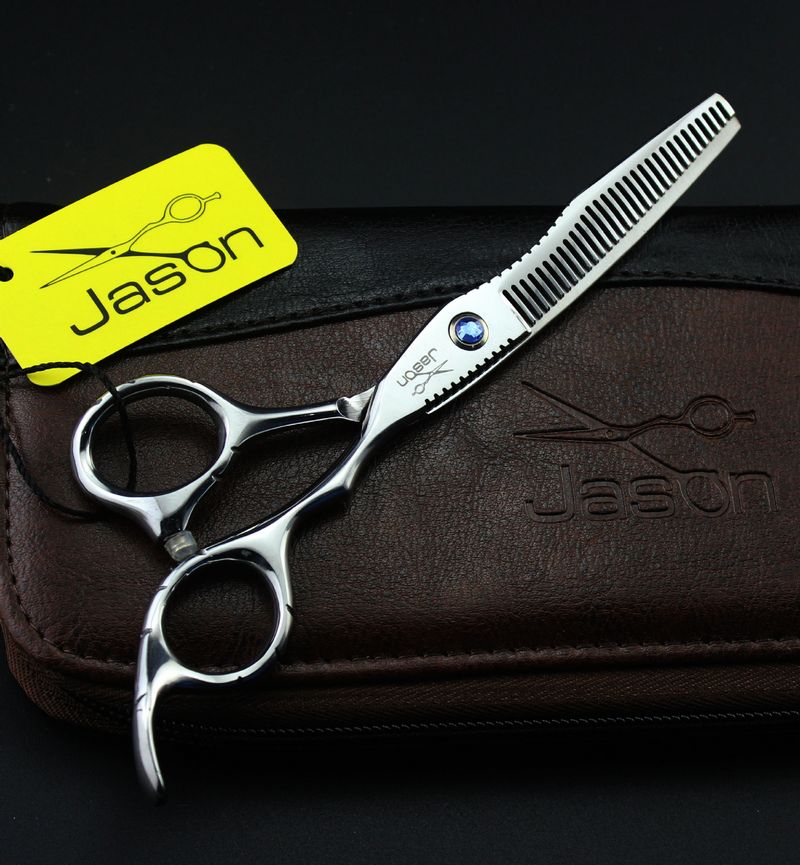 JASON HA-01 6.0 inch right hand Cutting/thinning scissors. 17.5CM 6CR 62HRC forfex set