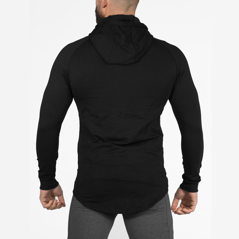 2017 Fall new men coon sweatshirt gyms Fitness bodybuilding workout Hoodies Casual Hooded Jacket zipper Sportswear clothing