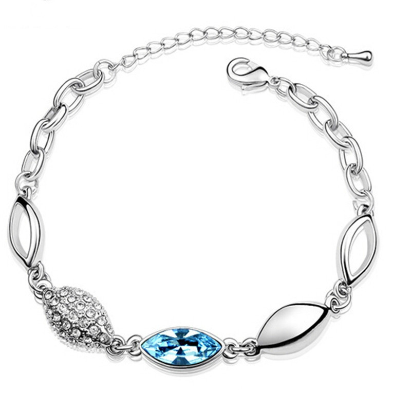 Crystals from Swarovski Charms Bracelets For Women High Quality Fashion Jewelry Accessories White Gold Plated 188, Golden;silver
Crystals from Swarovski Charms Bracelets For Women High Quality Fashion Jewelry Accessories White Gold Plated 188, Golden;silver