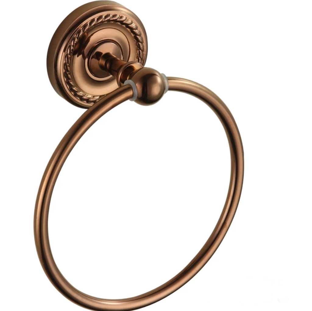 European Style Art Carved Bathroom Towel Ring Antique Brass Wall Mounted Round Towel Rack Hanger bathroom accessory, As pictures
European Style Art Carved Bathroom Towel Ring Antique Brass Wall Mounted Round Towel Rack Hanger bathroom accessory, As pictures