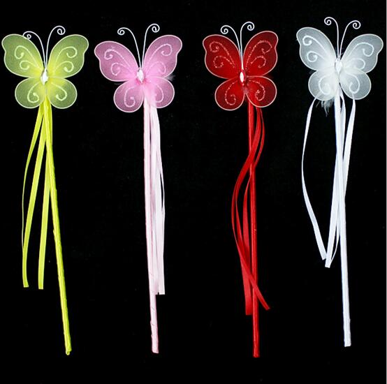New Colors Princess Butterfly Fairy Wand Magic Sticks Birthday Party Favor Girl Gift 4Color White Pink Red Yellow
New Colors Princess Butterfly Fairy Wand Magic Sticks Birthday Party Favor Girl Gift 4Color White Pink Red Yellow