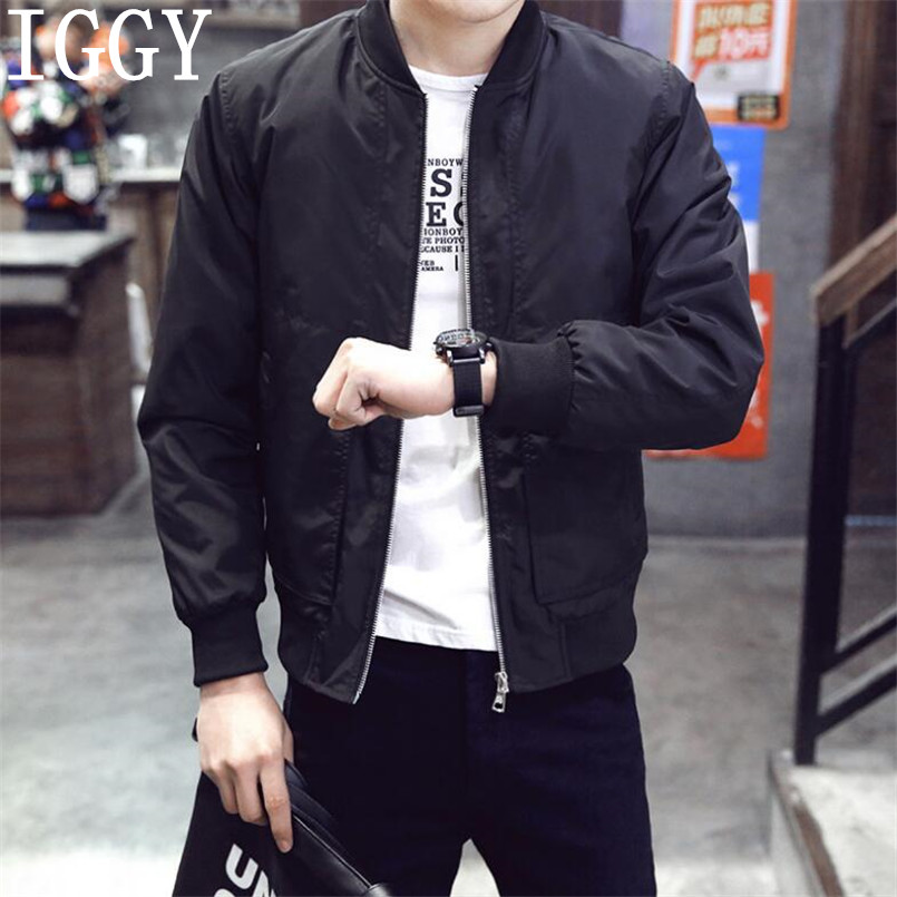 Spring Autumn Casual Solid Fashion Slim Bomber Jacket Men Overcoat Baseball Jackets Men's streetwear Jacket 4xl Top, Army green 
Spring Autumn Casual Solid Fashion Slim Bomber Jacket Men Overcoat Baseball Jackets Men's streetwear Jacket 4xl Top, Army green