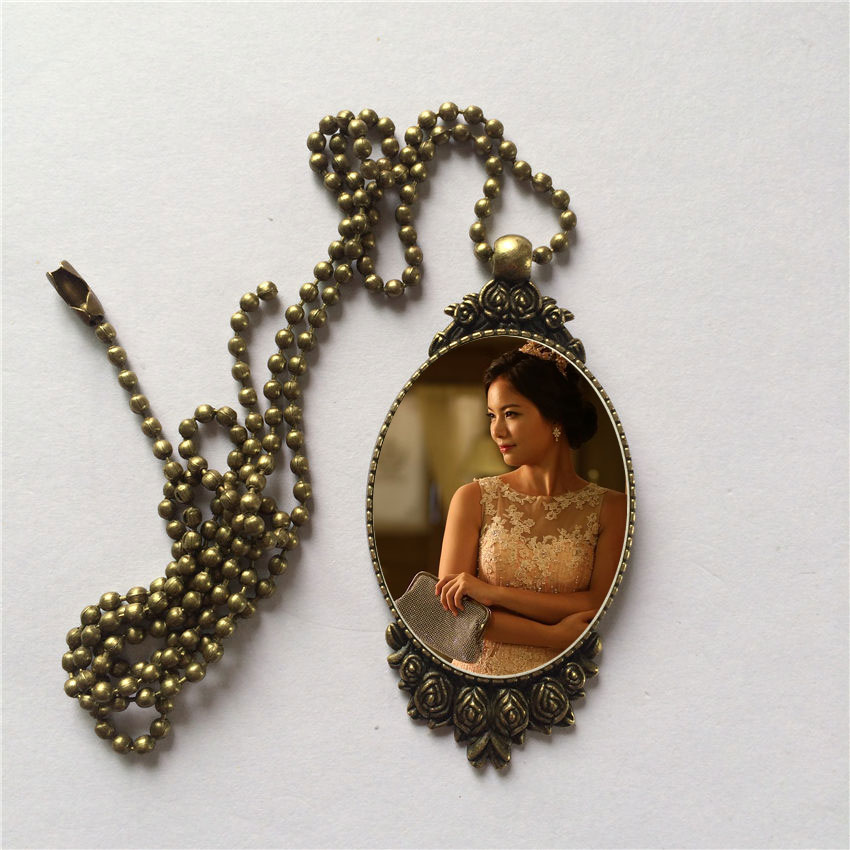 blank necklaces pendants for sublimation women men necklace pendant jewelry for thermal transfer printing diy Supplies small whole