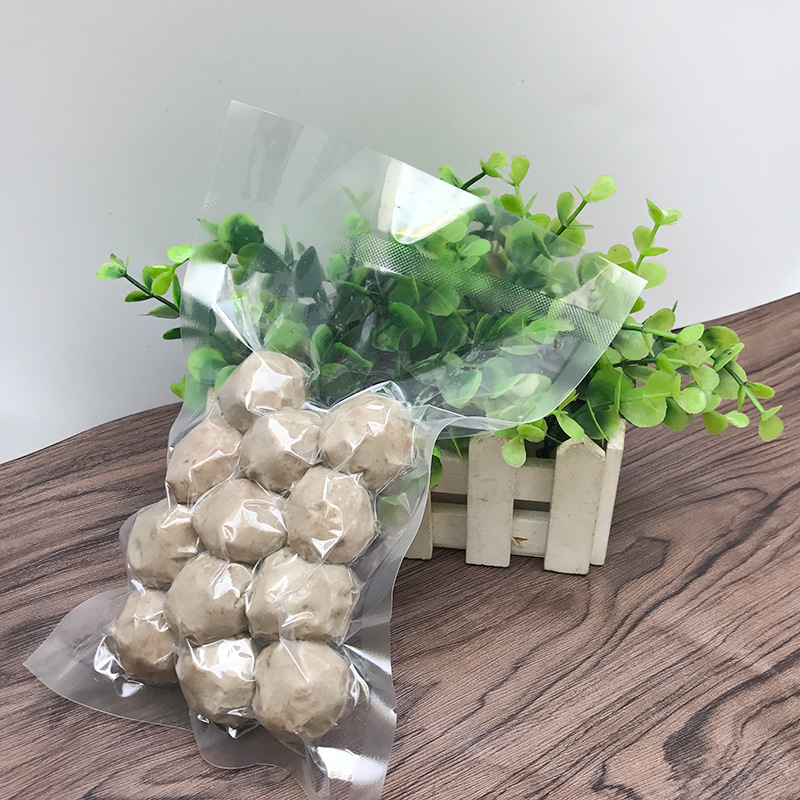 100pcs/lots vacuum sealer bags for food BPA Free clear Food Storage Bags Plastic sealing bag Food saver seal a meal vacuum sealers