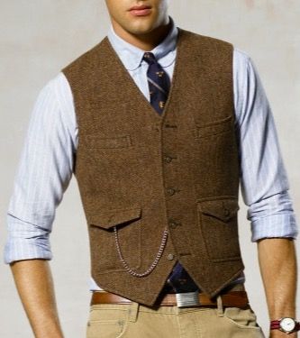 2019 Wedding Groom Vests Oliver Green Wool Single breasted Herringbone Tweed Vests Groomsmen Vest Mens Suit Vest Prom Waistcoat Custom Made
