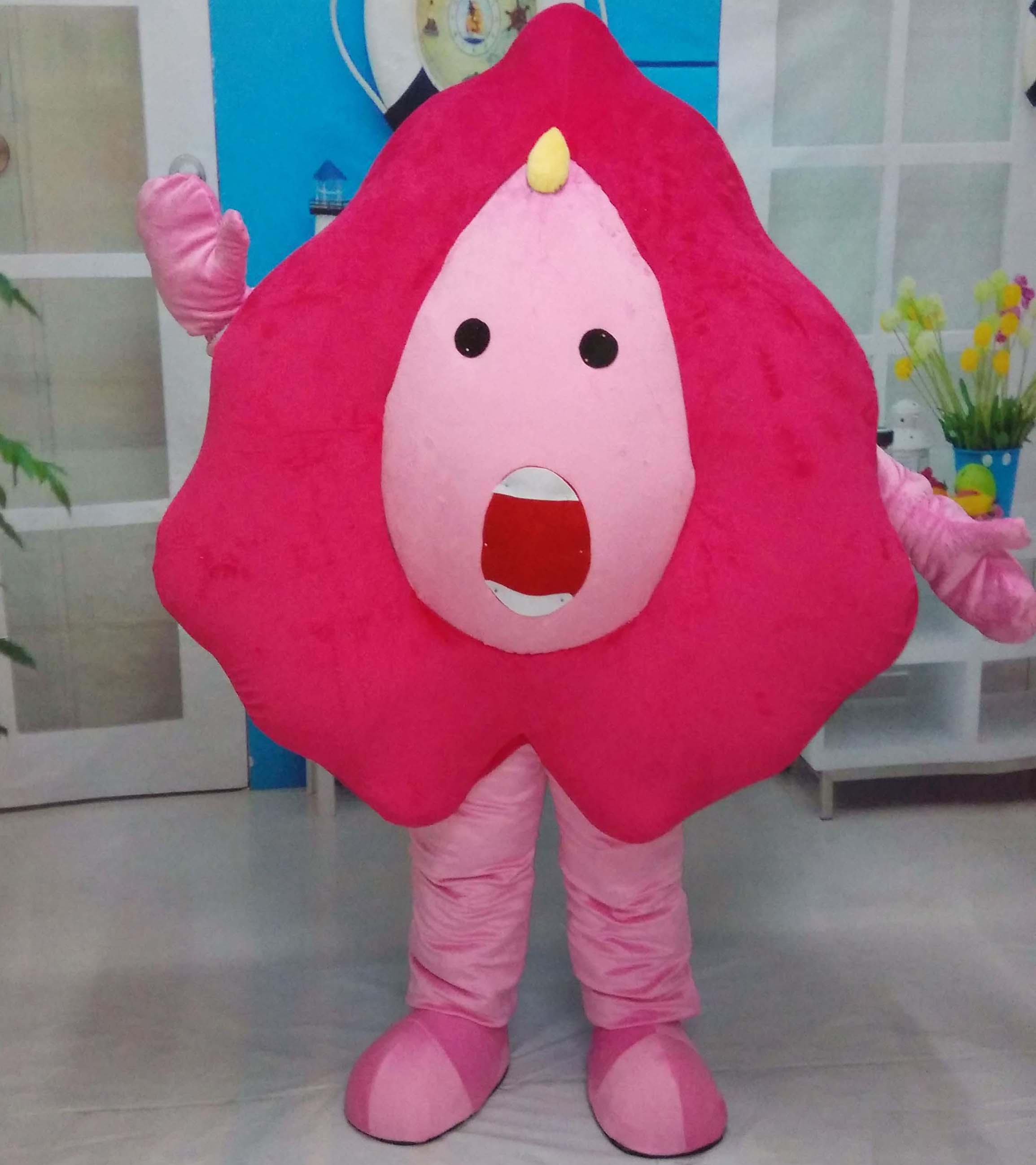 2018 High quality Good vision good Ventilation a pink doll mascot custume with a big face for sale, As picture
2018 High quality Good vision good Ventilation a pink doll mascot custume with a big face for sale, As picture