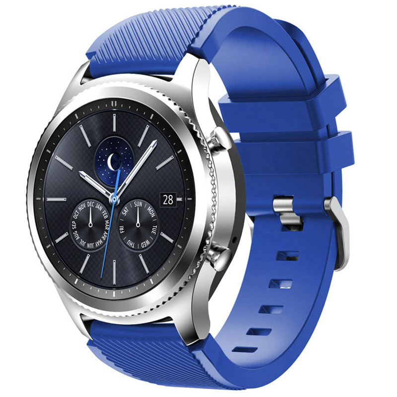 Samsung Silicon Watchband 22cm Sports Bracelet Replacement Strap For Gear S3 Frontier Classic Watch Band free shipping