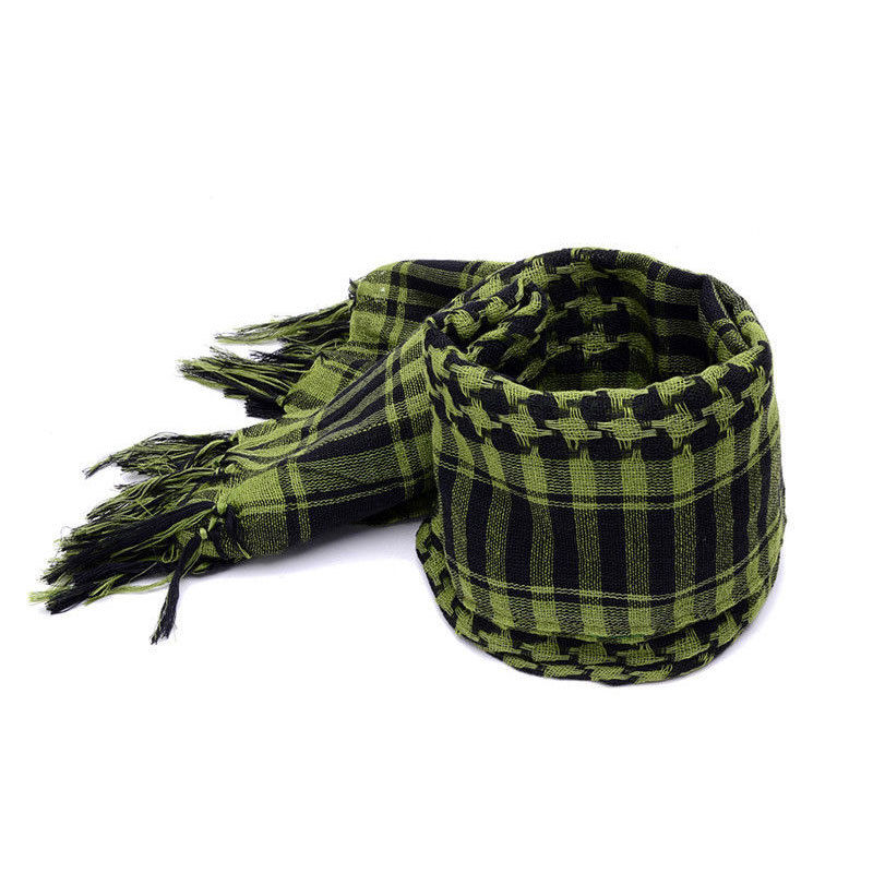 3 Colors Lightweight Tassel Arab Desert Shemagh KeffIyeh Scarf Wrap Worthy