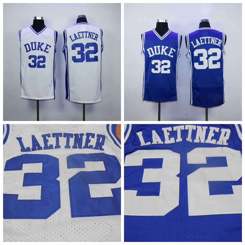 Mens Duke Blue Devils 32 Christian Laettner Jersey NCAA Vintage College Basketball Shirts White Stitched -XXL
Mens Duke Blue Devils 32 Christian Laettner Jersey NCAA Vintage College Basketball Shirts White Stitched -XXL