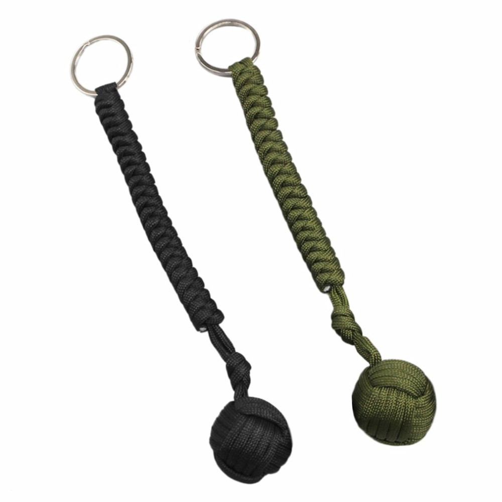 Outdoor Steel Ball Security Protection Bearing Self Defense Rope Lanyard Survival Tool Key Chain Multifunctional Keychain Bracelets LF009
Outdoor Steel Ball Security Protection Bearing Self Defense Rope Lanyard Survival Tool Key Chain Multifunctional Keychain Bracelets LF009