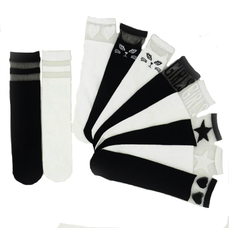 Kids Socks Fashion lace stitching baby knee high socks black white girls knee sock cotton kids school socks, Multi
Kids Socks Fashion lace stitching baby knee high socks black white girls knee sock cotton kids school socks, Multi