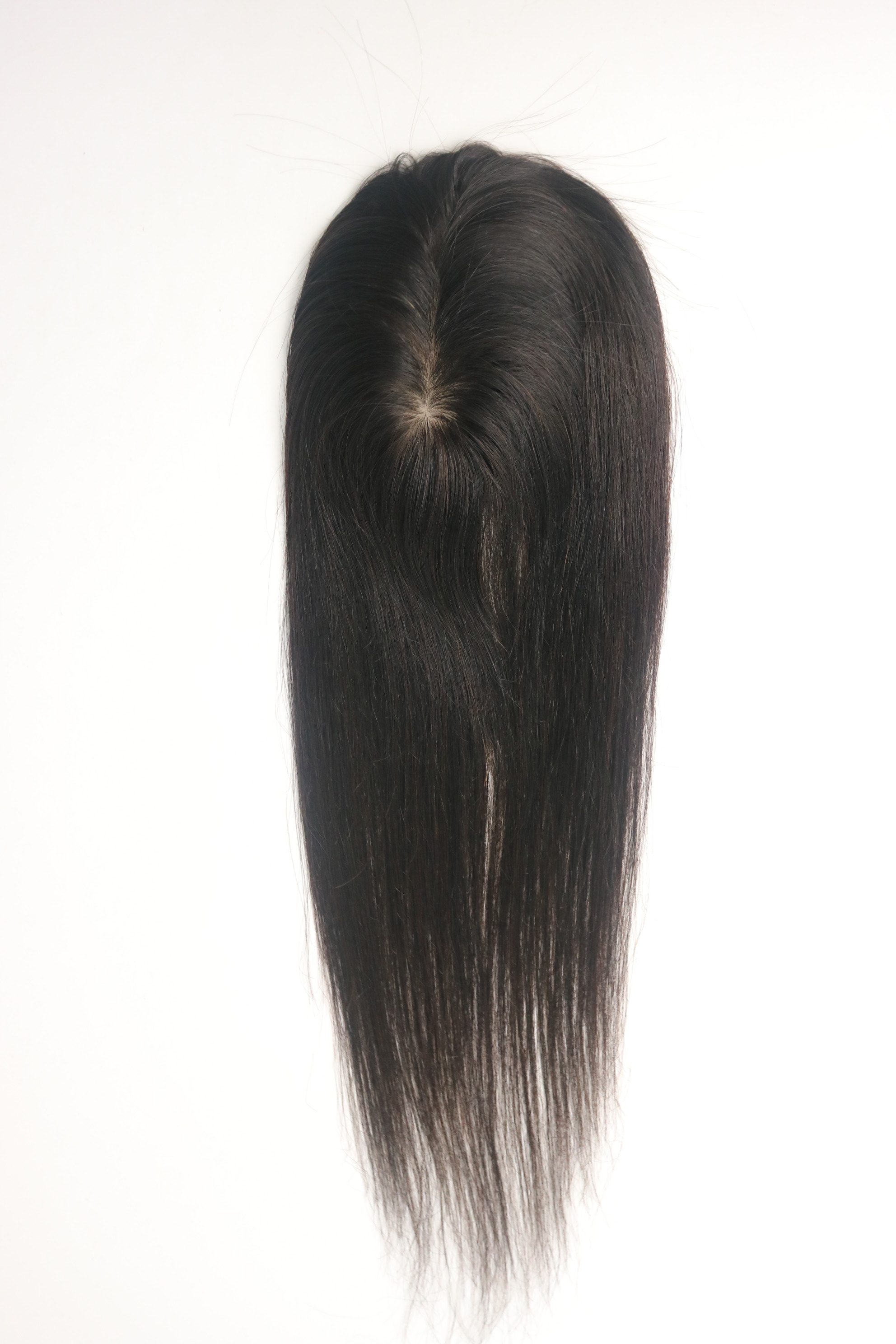 100% Remy Human Hair Topper Toupee Hairpiece Straight 2.5*4 35g for woman meeting the requirements of the customers