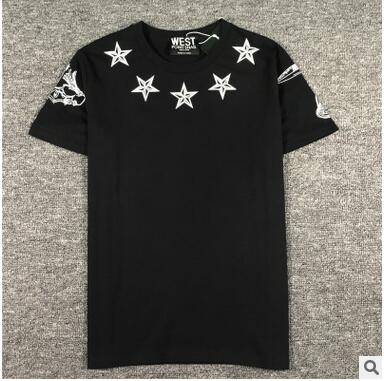 Fashion Sketch Star Pattern Tshirt Teenager Casual Star Printing Slim T Shirt Male Short Sleeve Cotton T-shirt, Black
Fashion Sketch Star Pattern Tshirt Teenager Casual Star Printing Slim T Shirt Male Short Sleeve Cotton T-shirt, Black